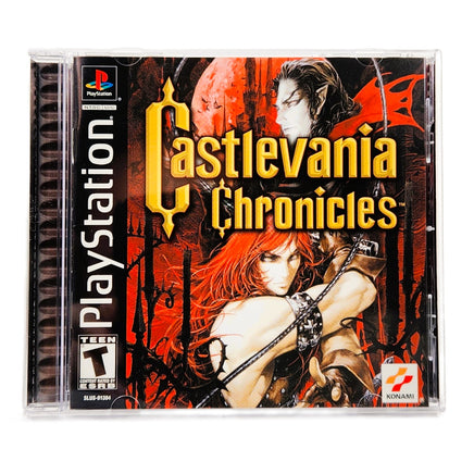 Castlevania Chronicles PlayStation 1 Like New CIB - Game Case Front