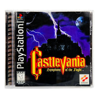 Castlevania Symphony Of The Night PlayStation 1 Very Good CIB - Disc Case Front