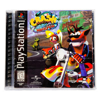 Crash Bandicoot Warped PlayStation 1 Acceptable CIB - Authentic Front Cover Art