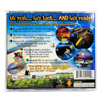 Crash Bandicoot Warped PlayStation 1 Acceptable CIB - Authentic Back Cover Art
