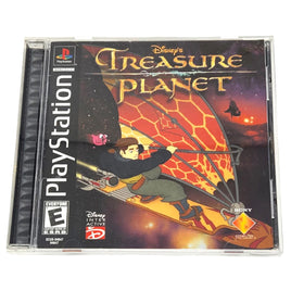 Disneys Treasure Planet Playstation 1 Good - Front Jewel Case Art