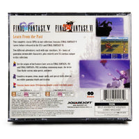 Final Fantasy Anthology PlayStation 1 Like New CIB - Rear Cover Shown