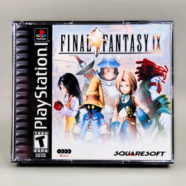 Final Fantasy IX for PlayStation 1 - Retail front cover shown, like new condition
