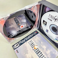 Final Fantasy IX for PlayStation 1 - Close-up view of clean mirror-finish of scratch free disc 1, like new condition