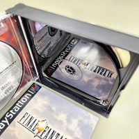Final Fantasy IX for PlayStation 1 - Close-up view of clean mirror-finish of scratch free disc 2, like new condition