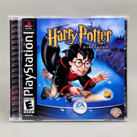 Harry Potter and the Sorcerer's Stone for PlayStation 1 - Complete front cover view, very good condition