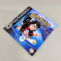 Harry Potter and the Sorcerer's Stone for PlayStation 1 - Original game manual cover with title and logo, very good condition