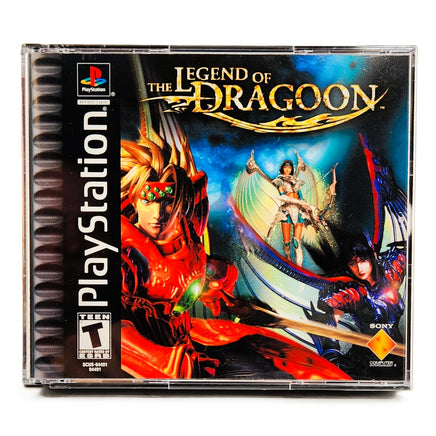 The Legend Of Dragoon PlayStation 1 Like New CIB - Cover Artwork – Front View