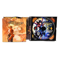 The Legend Of Dragoon PlayStation 1 Very Good CIB - Case Open – Showing Disc 2 And Manual