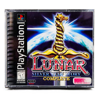 Lunar Silver Star Story Complete 4 Disc PlayStation 1 Very Good CIB - Cover Artwork – Front View