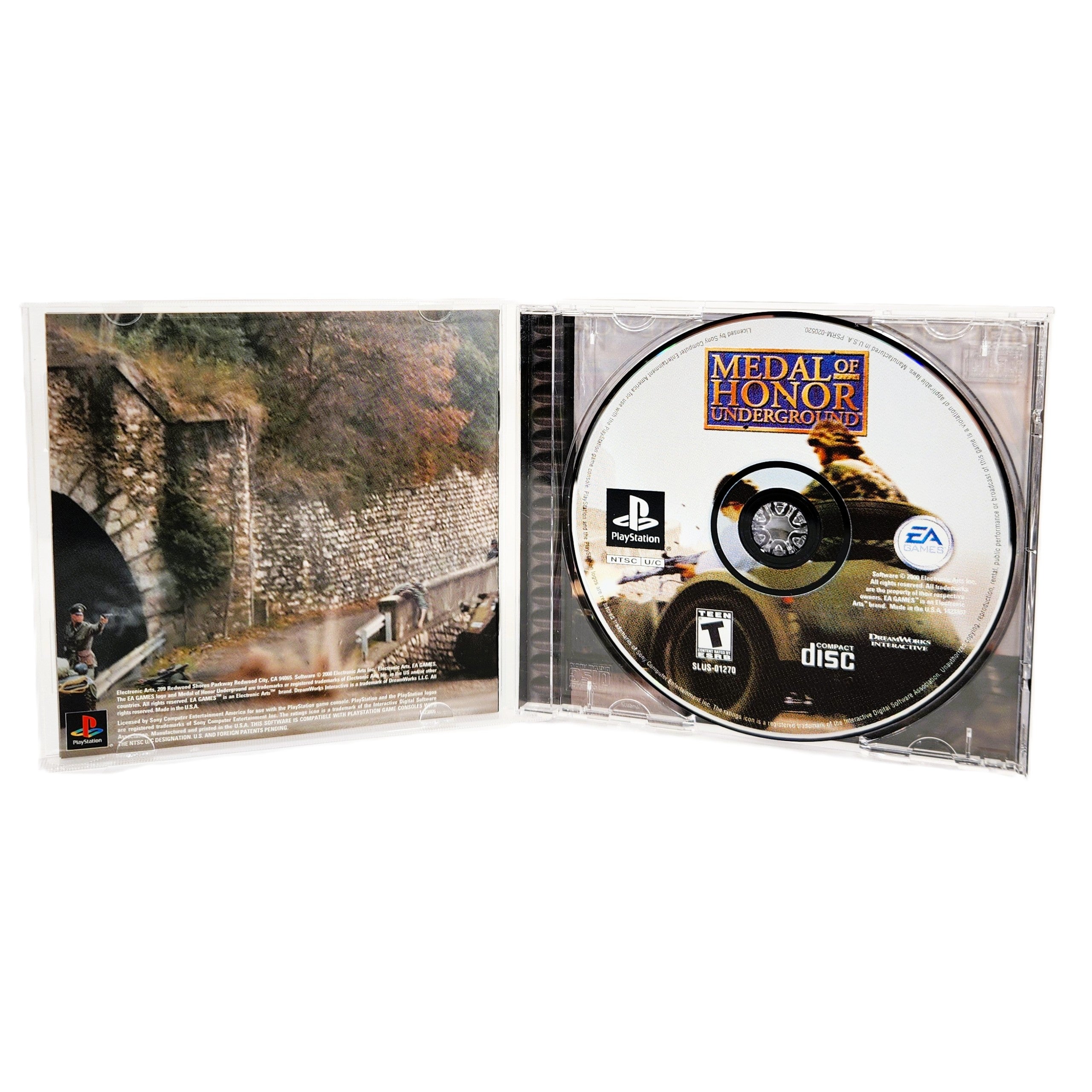 Medal of Honor Underground – Used PS1 Game | Shooter, 2000| Retro