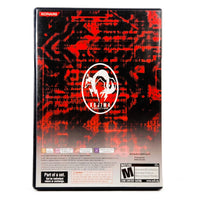 Metal Gear Solid Long Box PlayStation 1 Like New CIB - Back Of Retail Game Box