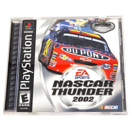 Nascar Thunder 2002 Playstation 1 Like New - Disc Case Front