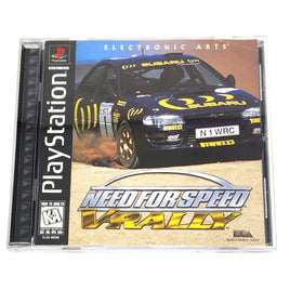 Need For Speed Vrally Playstation 1 Very Good - Cib Front Cover
