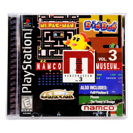 Namco Museum Volume 3 PlayStation 1 Very Good - CIB Front Cover