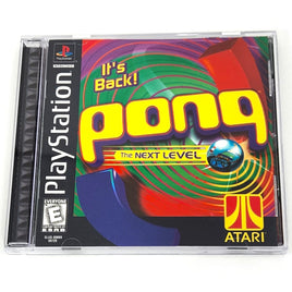 Pong The Next Level Playstation 1 Like New - Front Of Retail Game Box