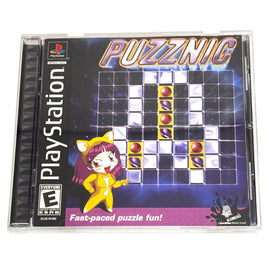 Puzznic Playstation 1 Like New - Cib Front Cover