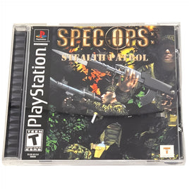 Spec Ops Stealth Patrol Playstation 1 Good - Authentic Front Cover Art