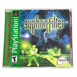 Syphon Filter 1 Greatest Hits Playstation 1 Good - Game Case Front