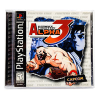 Street Fighter Alpha 3 PlayStation 1 Very Good - CIB Front Cover