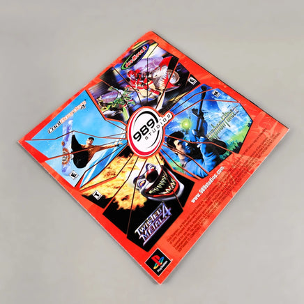 Syphon Filter 2 for PlayStation 1 - Game instruction manual back cover displayed, like new condition