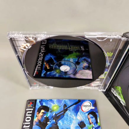 Syphon Filter 2 for PlayStation 1 - Clean game disc surface with no scratches, disc 1 shown, like new condition