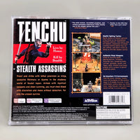 Tenchu: Stealth Assassins for PlayStation 1 - Back packaging artwork, very good condition