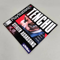 Tenchu: Stealth Assassins for PlayStation 1 - Official game manual cover artwork with title and logo, very good condition