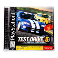 Test Drive 5 PlayStation 1 Good CIB - Front Cover Art Shown