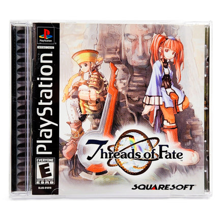Threads Of Fate PlayStation 1 Like New CIB - Cover Artwork – Front View
