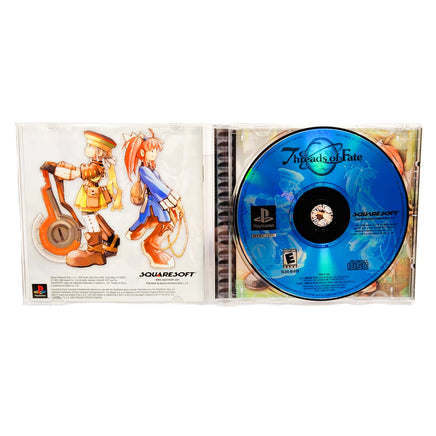 Threads Of Fate PlayStation 1 Like New CIB - Disc And Manual Inside Open Case
