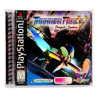 Thunder Force V PlayStation 1 Like New CIB - Game Case Front