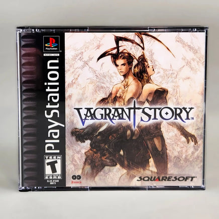 Vagrant Story for PlayStation 1 - Full front cover image, like new condition
