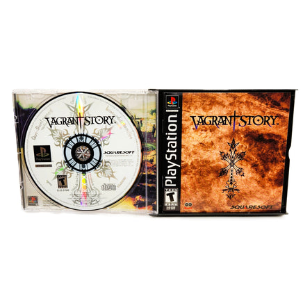 Vagrant Story PlayStation 1 Like New CIB - Open Jewel Case With Disc And Manual
