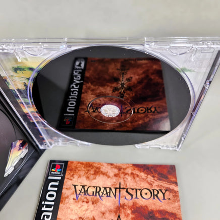 Vagrant Story for PlayStation 1 - Game disc read side showing clean surface, like new condition