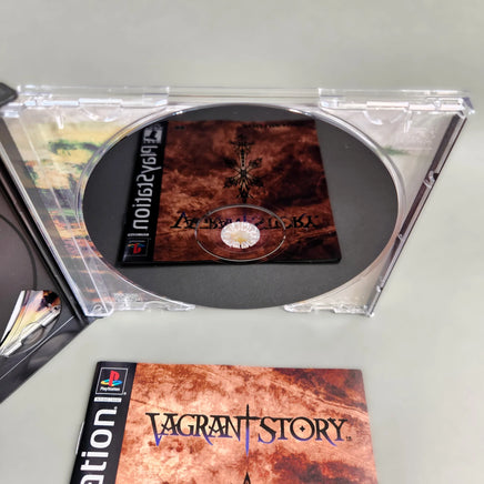Vagrant Story for PlayStation 1 - Game disc read side showing clean surface, like new condition