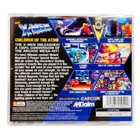 X-Men Children Of The Atom PlayStation 1 Like New CIB - Rear Cover Art