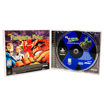 X-Men Children Of The Atom PlayStation 1 Like New CIB - Case Open – Disc And Manual Shown