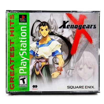 Xenogears Greatest Hits PlayStation 1 Like New CIB - Authentic Front Cover Art