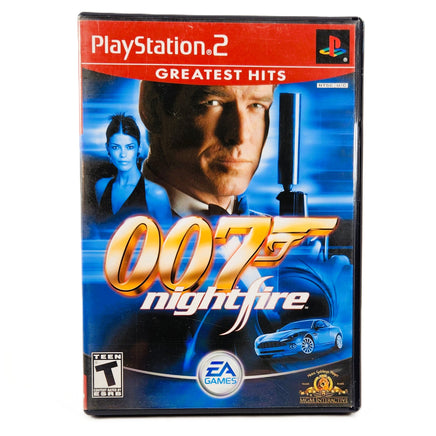 007 Nightfire Greatest Hits PlayStation 2 Good - Front Cover Of Game Case