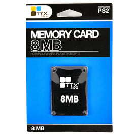 8MB Memory Card for Sony PlayStation 2 (PS2) - New