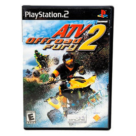 ATV Offroad Fury 2 for PlayStation 2, CIB - Front cover artwork, good condition