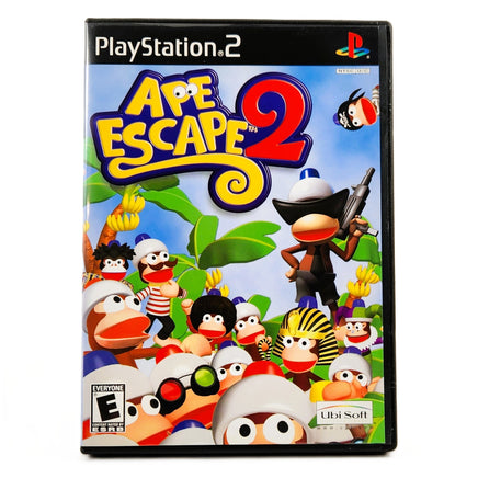Ape Escape 2 PlayStation 2 Very Good - Game Case Front Artwork