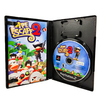 Ape Escape 2 PlayStation 2 Very Good - Open Case Showing Disc & Manual