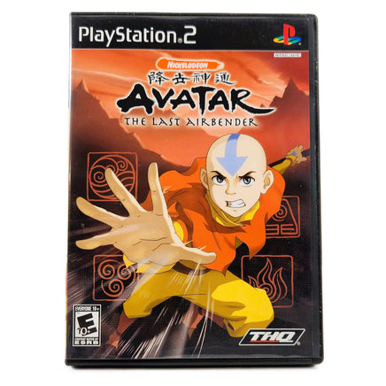 Avatar The Last Airbender PlayStation 2 Very Good - Front Cover Art Shown