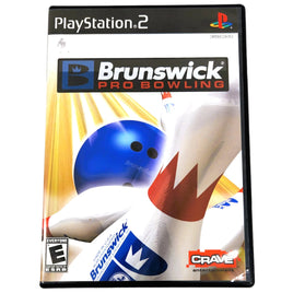 Brunswick Pro Bowling Playstation 2 Very Good - Case Front