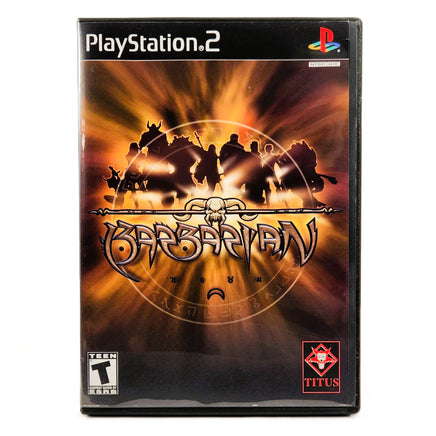 Barbarian PlayStation 2 Good - Game Case Front Cover