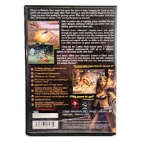 Barbarian PlayStation 2 Good - Game Case Back Cover