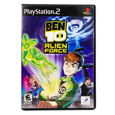 Ben 10 Alien Force PlayStation 2 Very Good - Authentic Front Cover Art