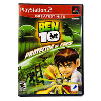 Ben 10 Protector Of Earth Greatest Hits PlayStation 2 Very Good - Front Cover Of Game Case